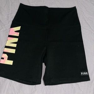 PINK black shorts